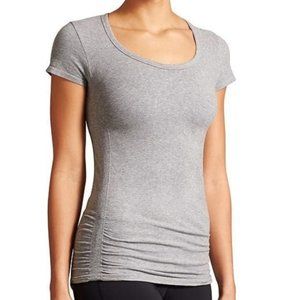 Athleta Grey Pure Tee | Small